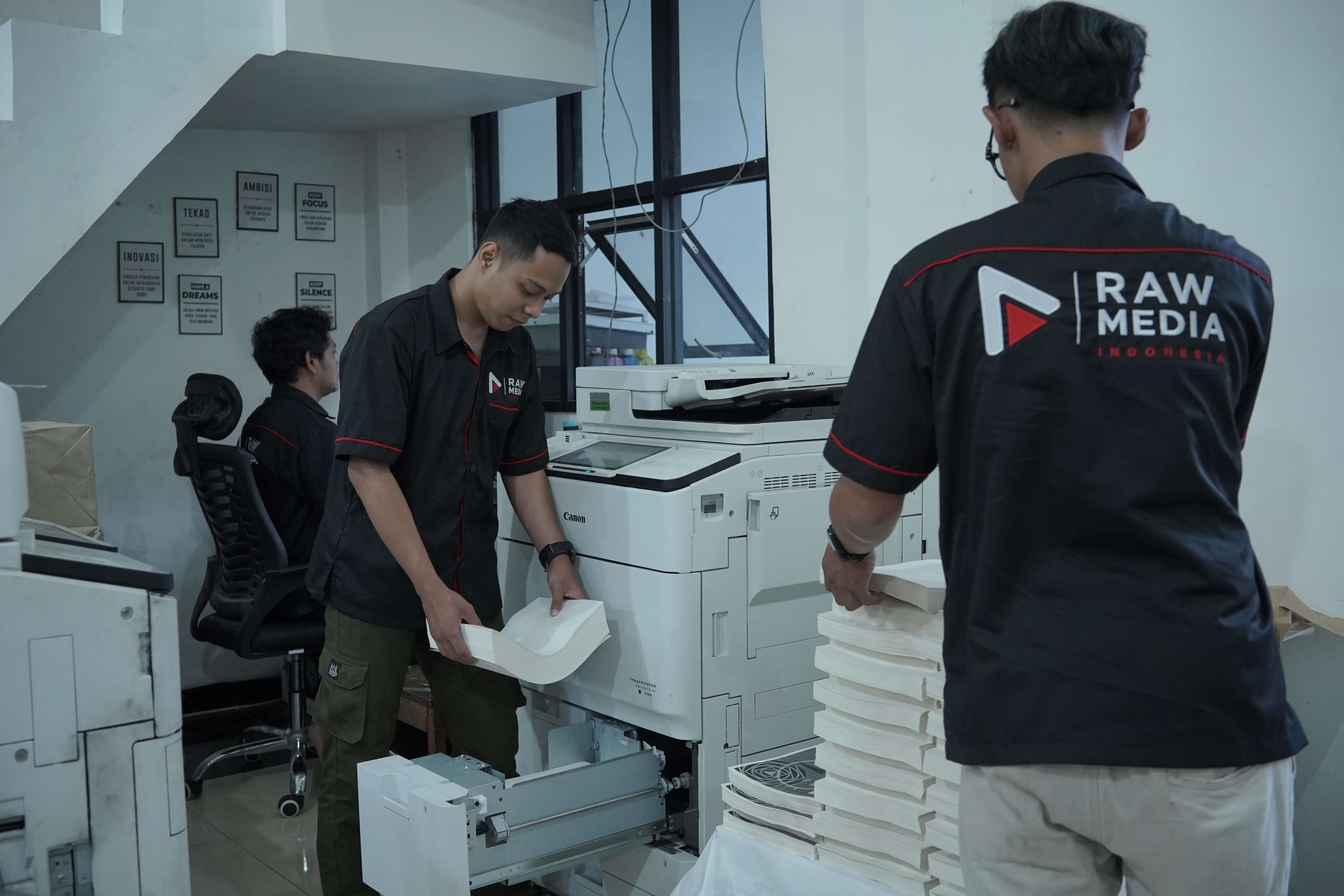 Hasil produksi RAW Media 1